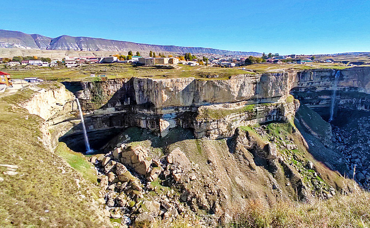 Хунзахский район: Водопад Тобот и Итлятляр, Карадахская Теснина, Плато Матлас, Каньон Цолотля,  - Изображение 2