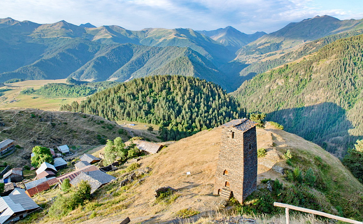 Тушетия, Кахетия